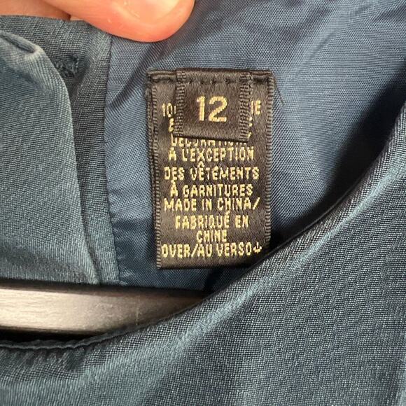 Dana Bachman 100% Silk Embroidered Tank Size 12 - Picture 3 of 8